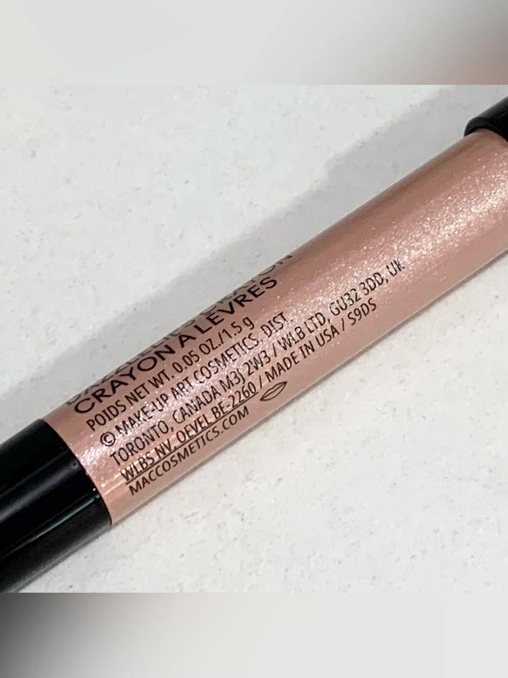 MAC Moon Rocket dazzle crayon lipstick